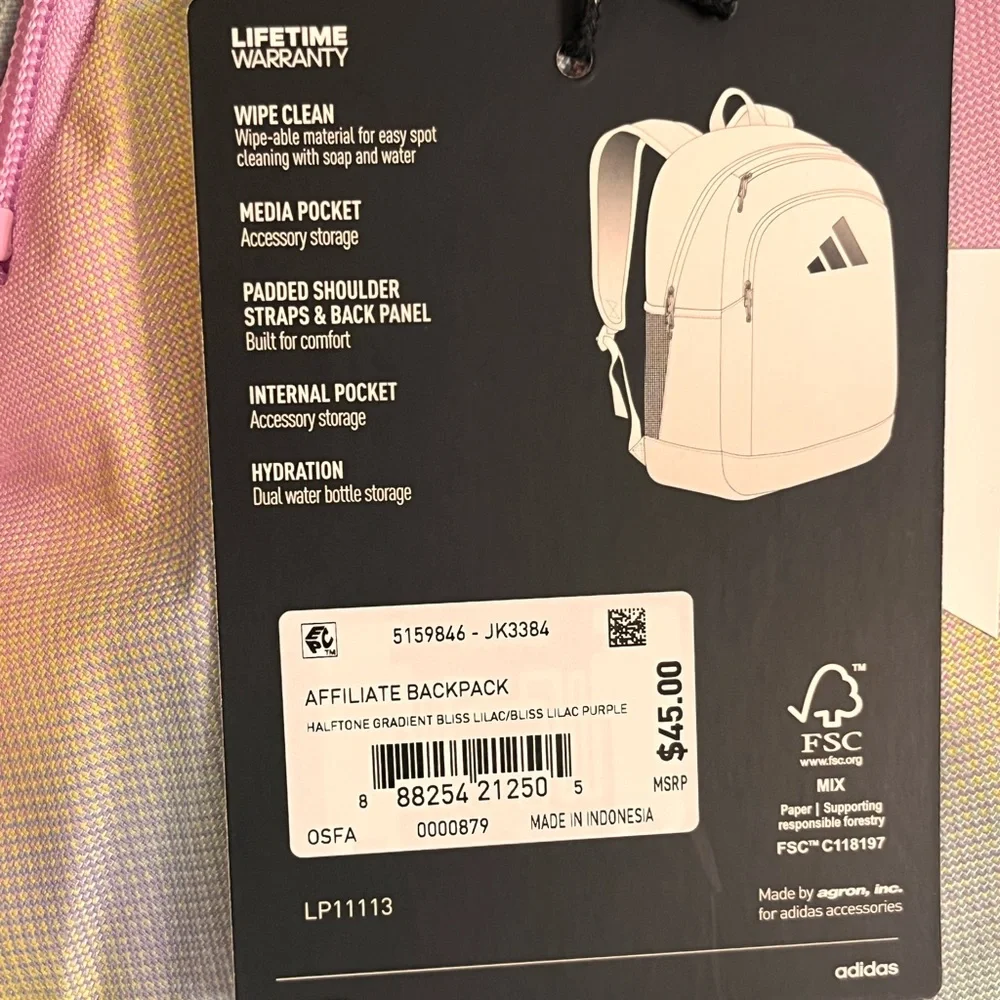 adidas never used